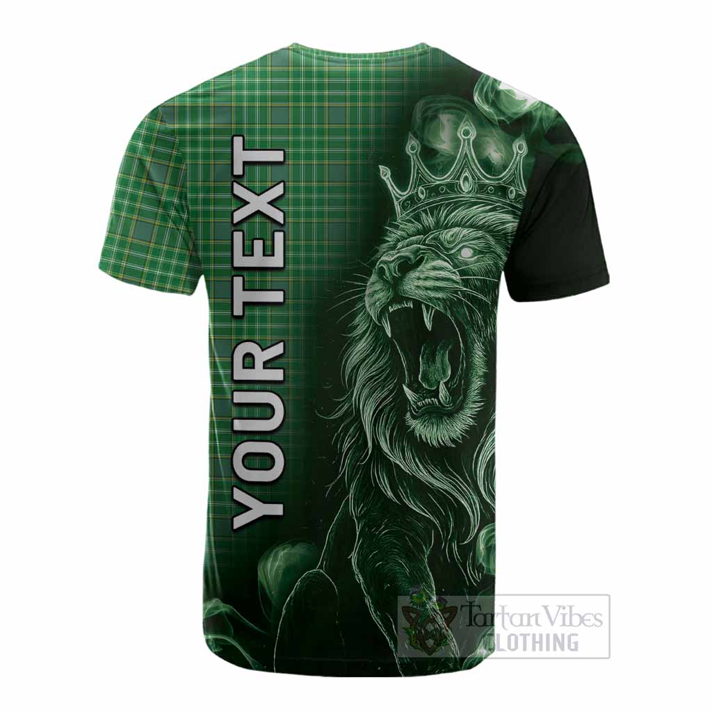 Currie Tartan Cotton T-shirt Roaring Lion Heritage