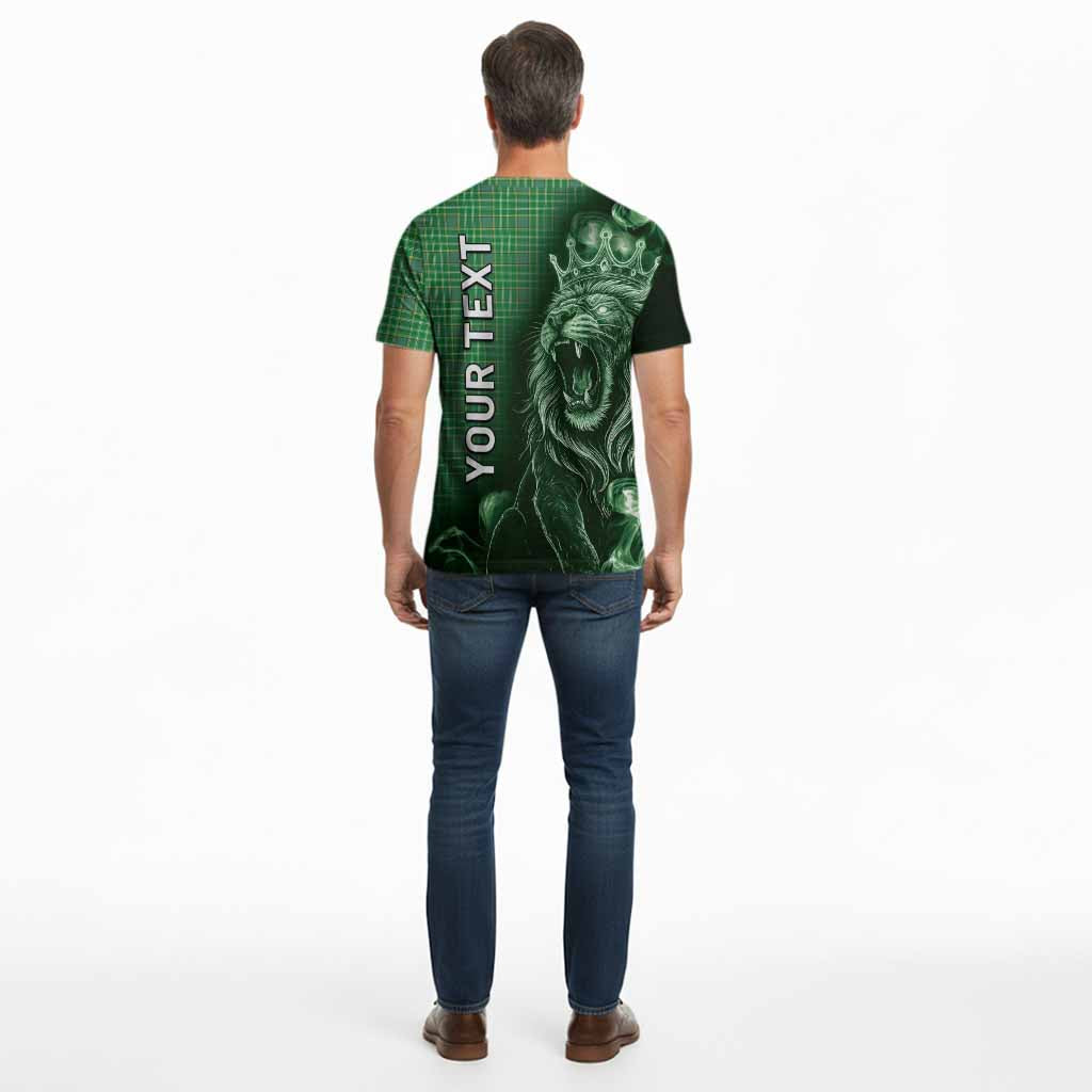 Currie Tartan Cotton T-shirt Roaring Lion Heritage