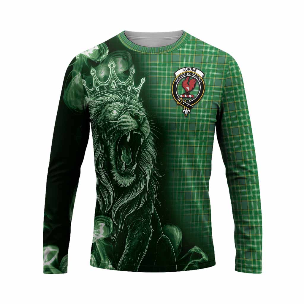 Currie Tartan Long Sleeve T-Shirt Roaring Lion Heritage