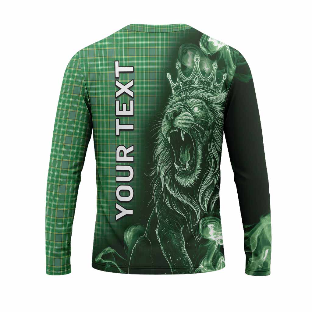 Currie Tartan Long Sleeve T-Shirt Roaring Lion Heritage