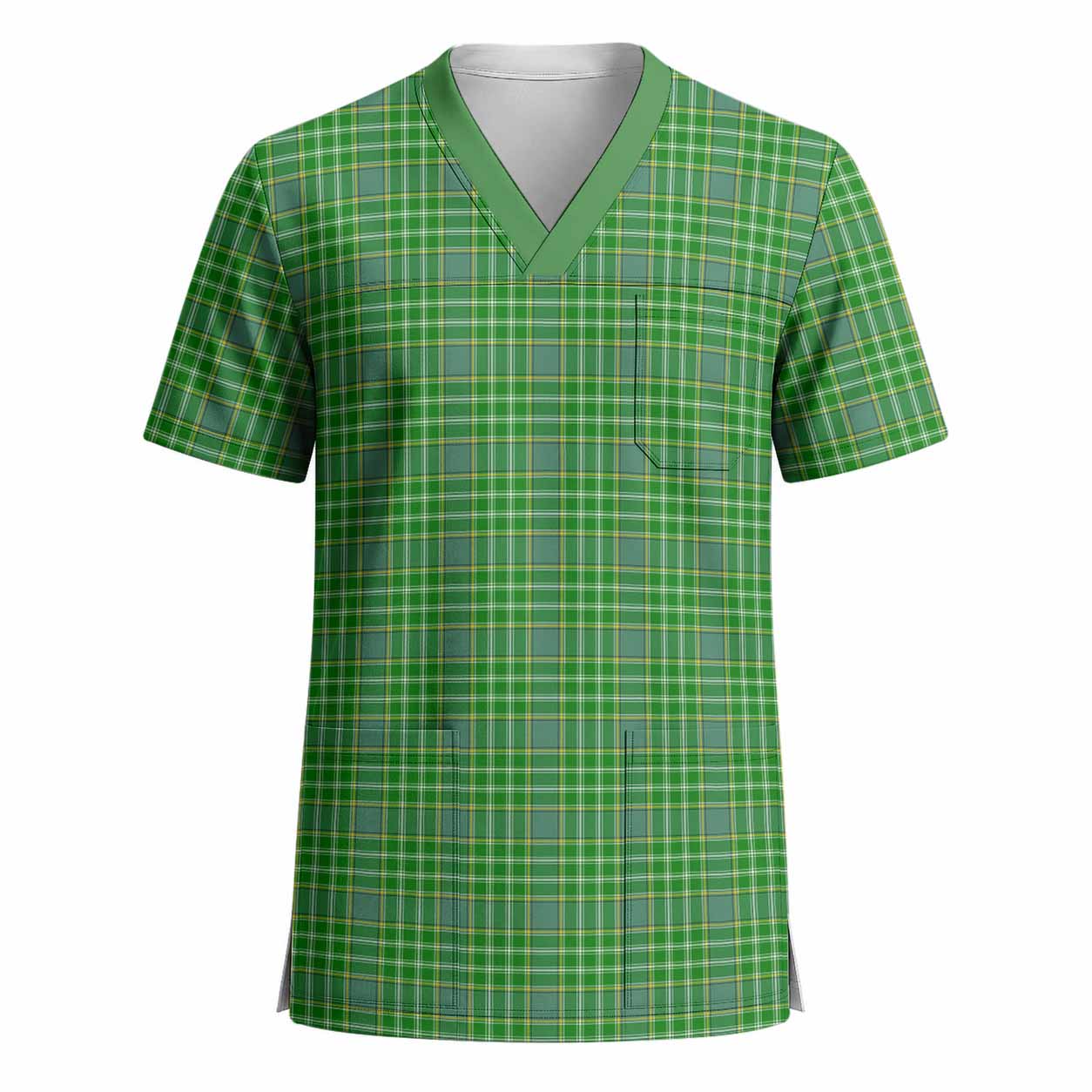 Currie Tartan Scrub Top - Tartan Vibes Clothing
