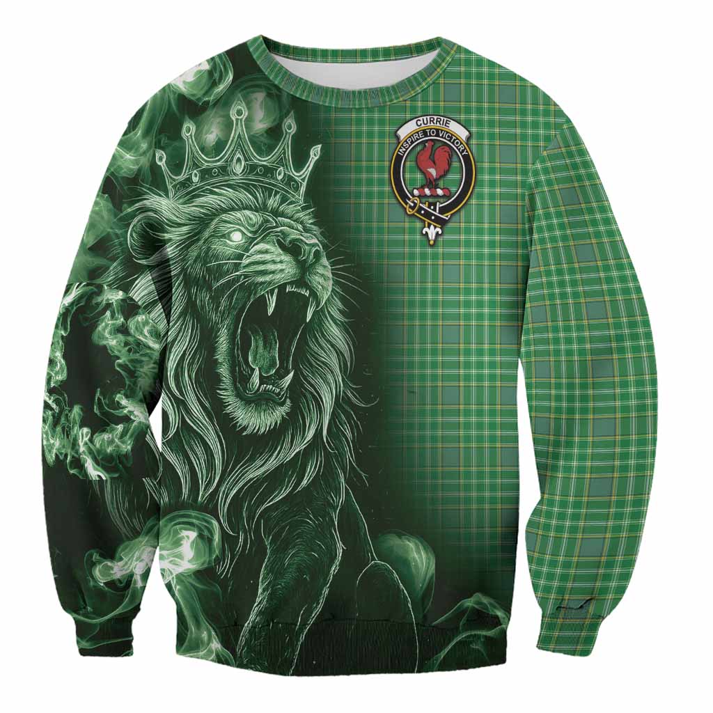 Currie Tartan Sweatshirt Roaring Lion Heritage
