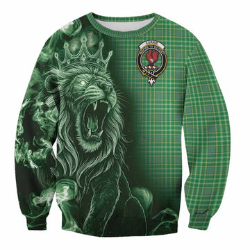 Currie Tartan Sweatshirt Roaring Lion Heritage