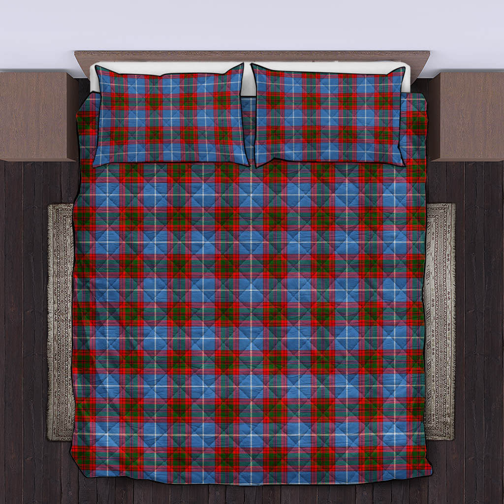 Dalmahoy Tartan Quilt Bed Set King - Tartan Vibes Clothing