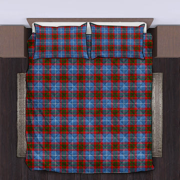 Dalmahoy Tartan Quilt Bed Set King - Tartan Vibes Clothing