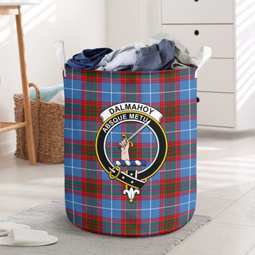 Dalmahoy Tartan Laundry Basket with Family Crest One Size - Tartan Vibes Clothing