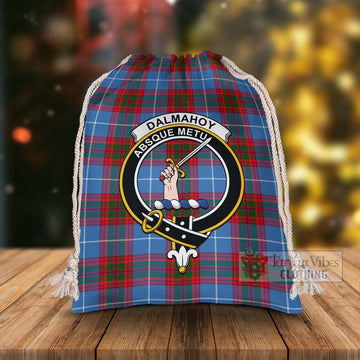 Dalmahoy Tartan Christmas Santa's Bag with Family Crest - Tartan Vibes Clothing