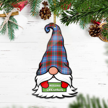 Dalmahoy Gnome Christmas Ornament with His Tartan Christmas Hat - Tartan Vibes Clothing