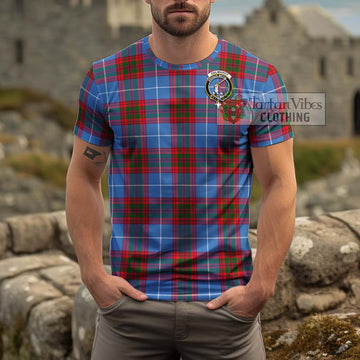 Dalmahoy Tartan Cotton T-Shirt with Family Crest