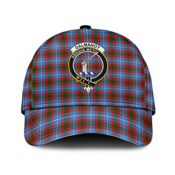 Dalmahoy Tartan Classic Cap with Family Crest