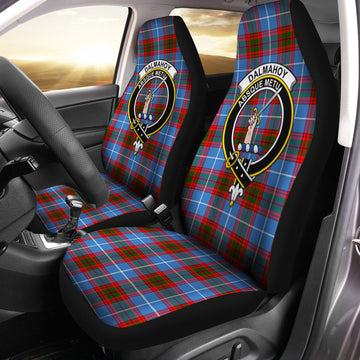Dalmahoy Tartan Car Seat Cover with Family Crest One Size - Tartan Vibes Clothing