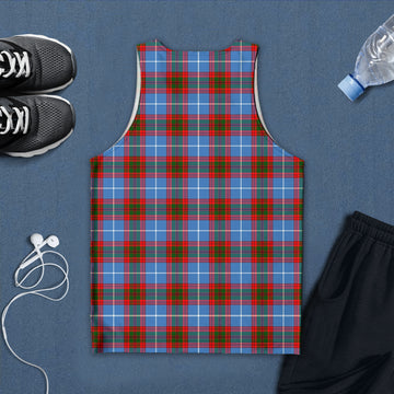 Dalmahoy Tartan Mens Tank Top with Family Crest - Tartan Vibes Clothing