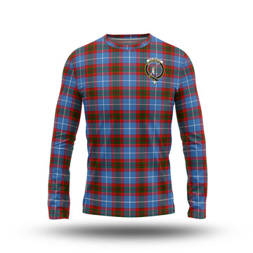 Dalmahoy Tartan Long Sleeve T-Shirt with Family Crest - Tartan Vibes Clothing