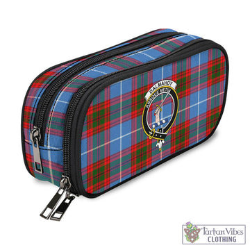 Dalmahoy Tartan Pen and Pencil Case with Family Crest - Tartan Vibes Clothing