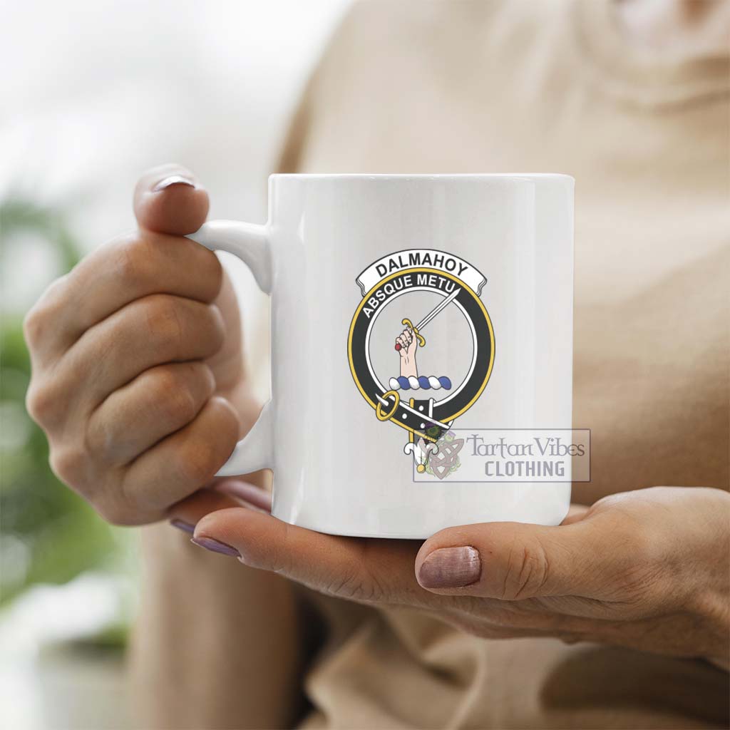 Dalmahoy Family Crest Ceramic Mug - 2D-tartanvibesclothing