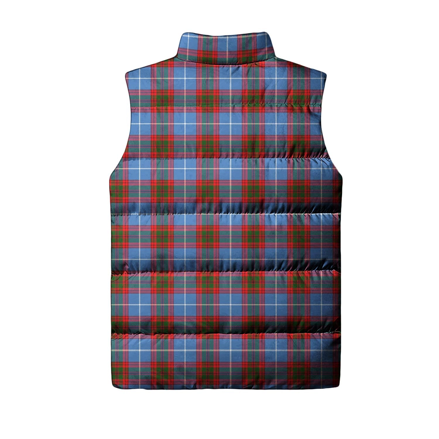 Dalmahoy Tartan Sleeveless Puffer Jacket Unisex L - Tartan Vibes Clothing