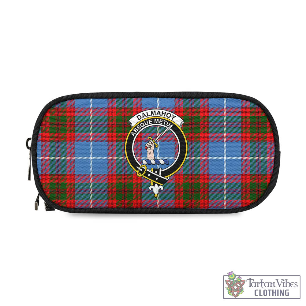 Dalmahoy Tartan Pen and Pencil Case with Family Crest - Tartan Vibes Clothing