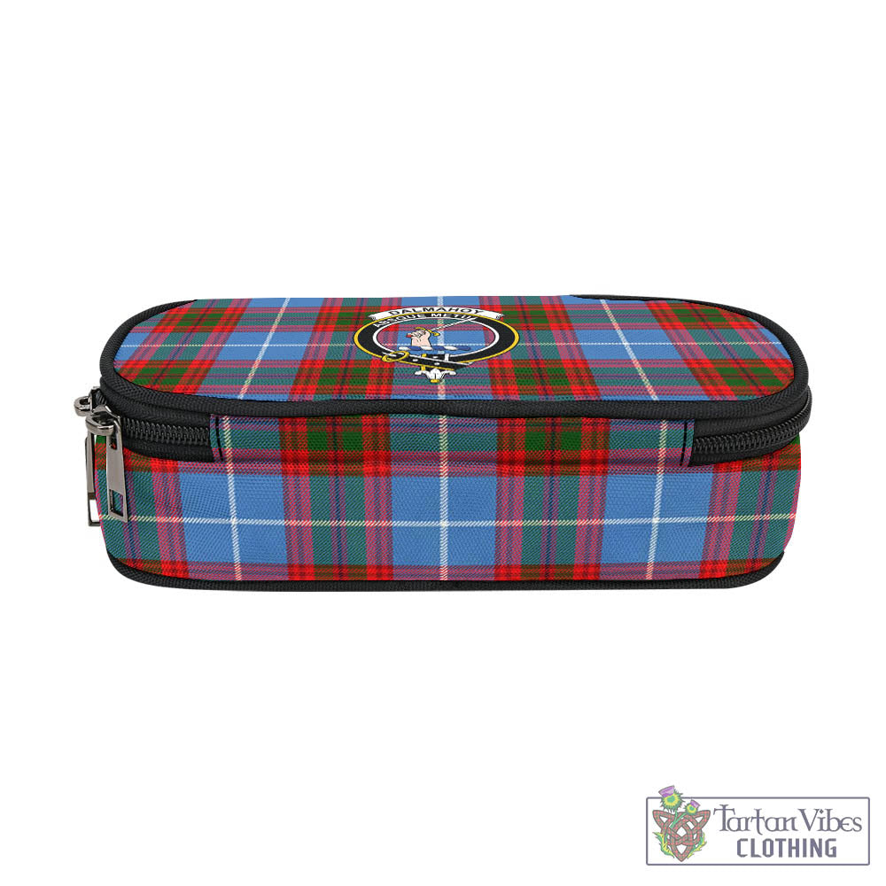 Dalmahoy Tartan Pen and Pencil Case with Family Crest - Tartan Vibes Clothing