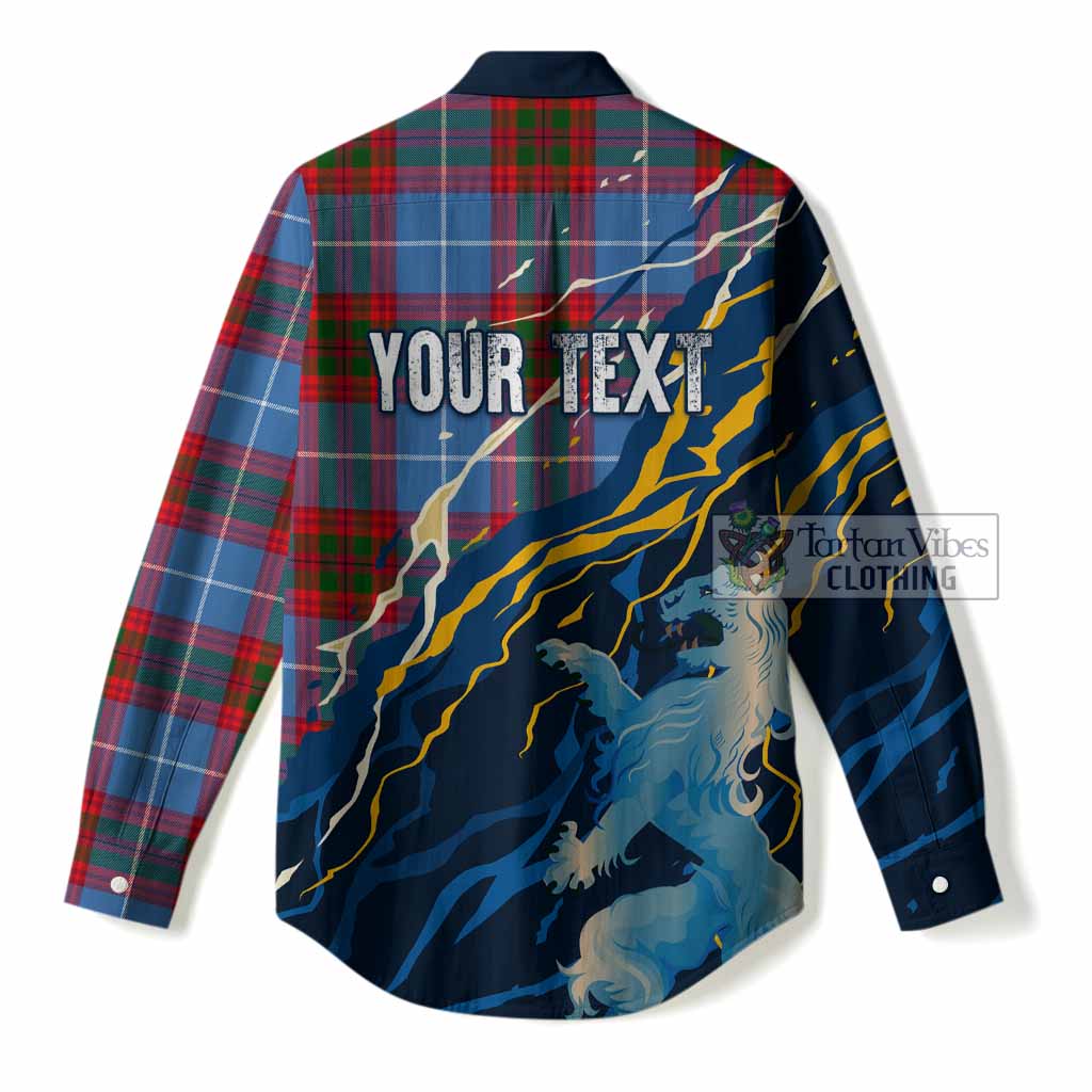 Dalmahoy Scotland Tartan Women Casual Shirt WC2026 Football - We'll Be Coming