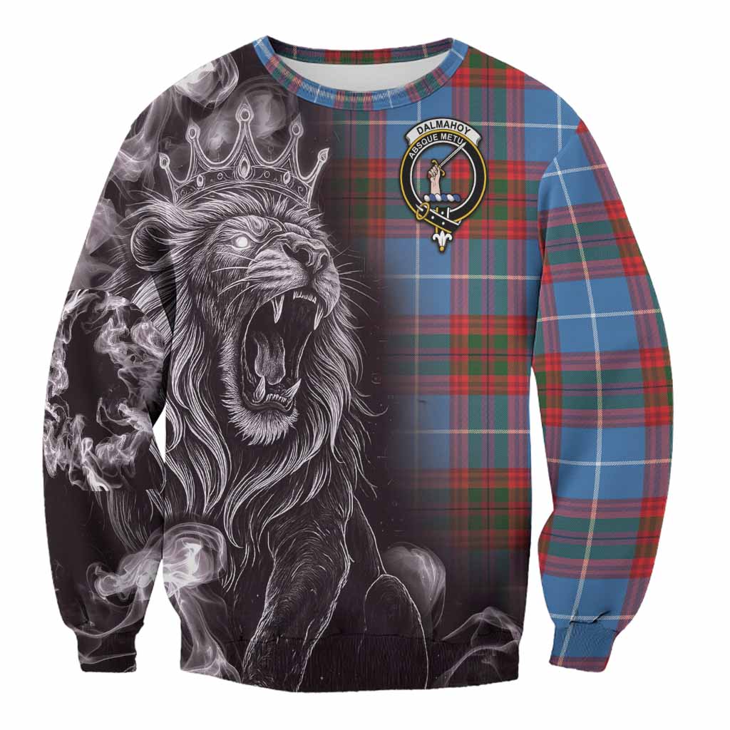 Dalmahoy Tartan Sweatshirt Roaring Lion Heritage