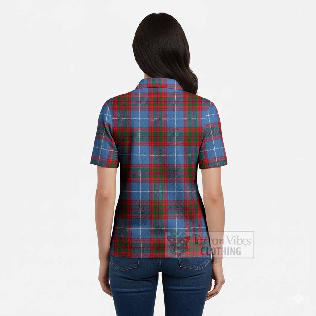 Dalmahoy Tartan Women’s Polo Sweater Top