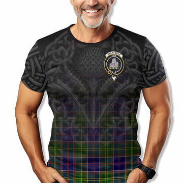 Dalrymple Tartan T-Shirt with Family Crest Celtic Thistle Vibes Kid's Shirt - Tartan Vibes Clothing