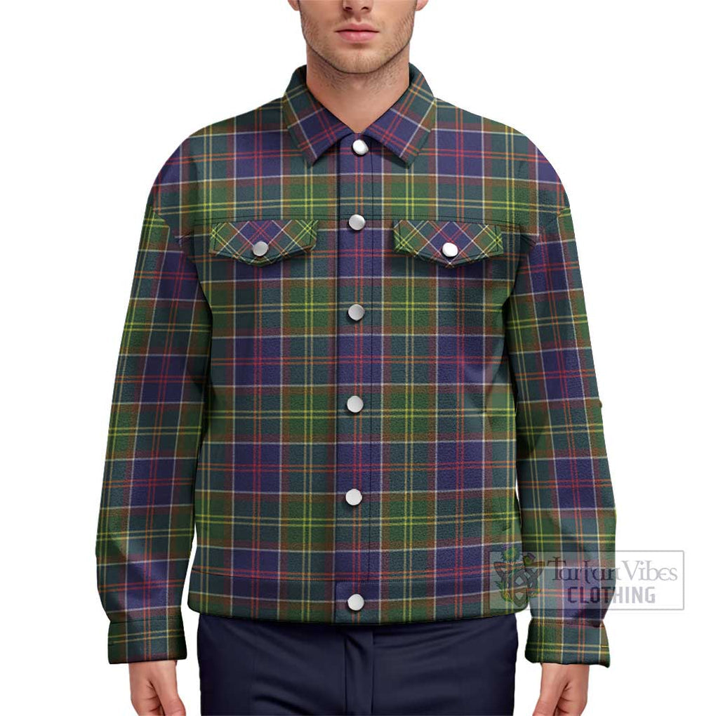 Dalrymple Tartan Unisex Lapel Cotton Jacket Unisex - Tartan Vibes Clothing
