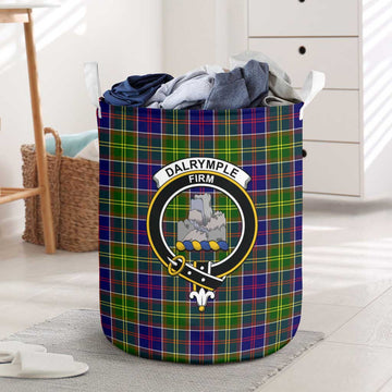 Dalrymple Tartan Laundry Basket with Family Crest One Size - Tartan Vibes Clothing