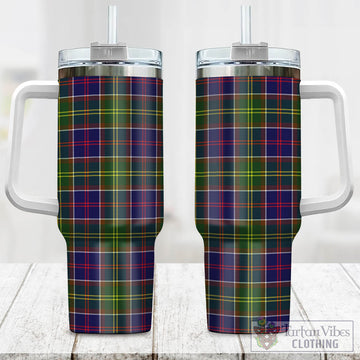 Dalrymple Tartan Tumbler with Handle One Size 40 OZ - Tartan Vibes Clothing