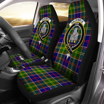 Dalrymple Tartan Car Seat Cover with Family Crest One Size - Tartan Vibes Clothing