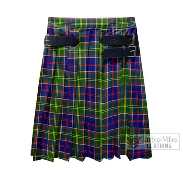 Dalrymple Tartan Men's Pleated Skirt - Fashion Casual Retro Scottish Kilt Style