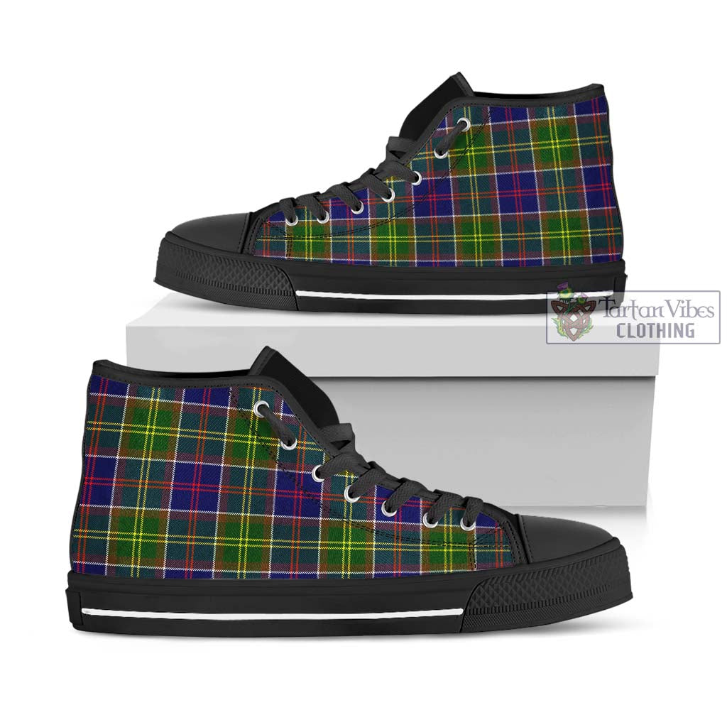 Dalrymple Tartan High Top Shoes - Tartan Vibes Clothing