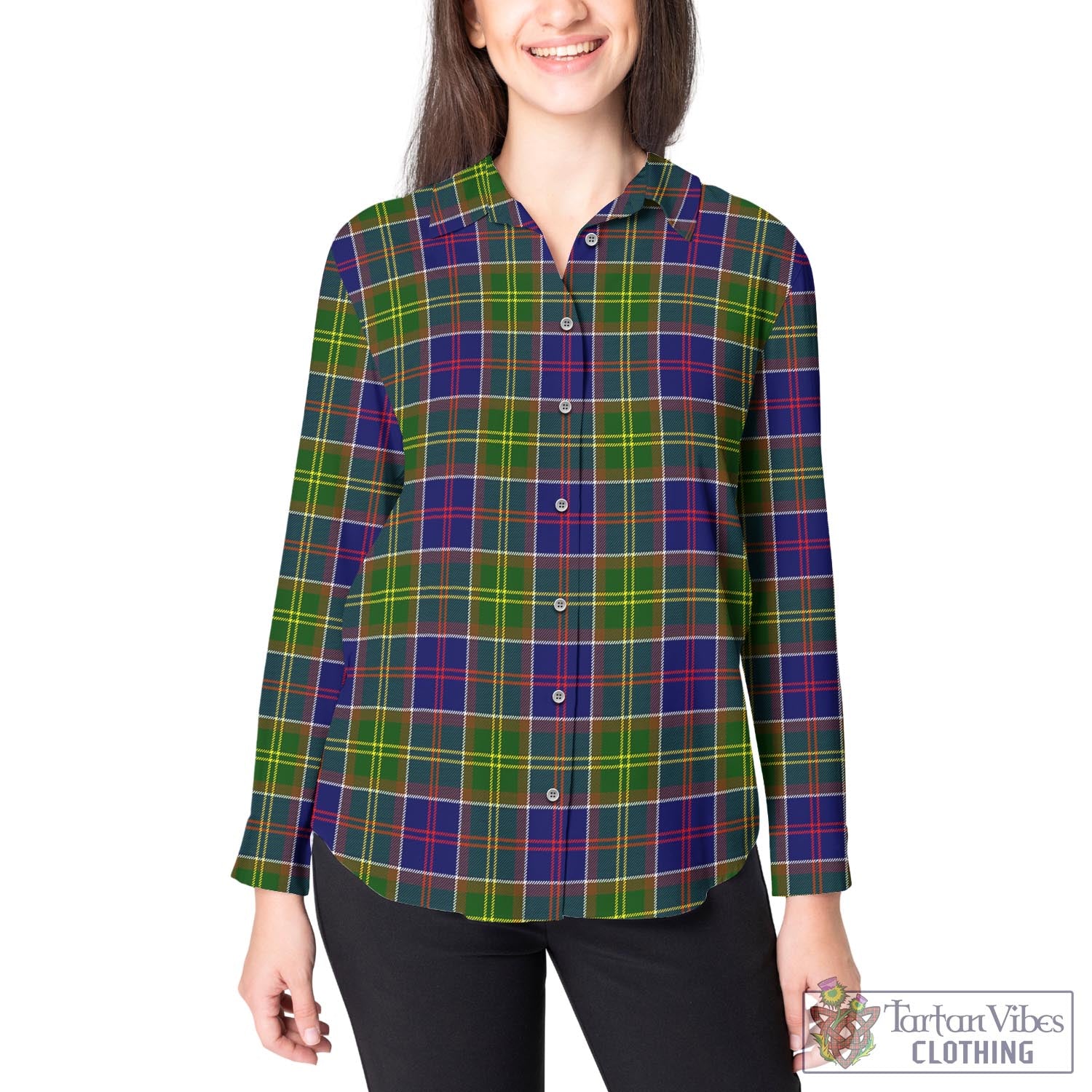Dalrymple Tartan Women's Casual Shirt - Tartan Vibes Clothing