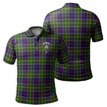 Dalrymple Tartan Men's Polo Shirt with Family Crest - Tartan Vibes Clothing