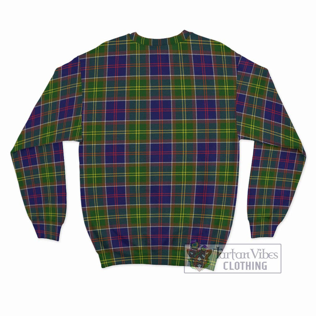 Dalrymple Tartan Sweatshirt with Family Crest DNA In Me Style - Tartan Vibes Clothing