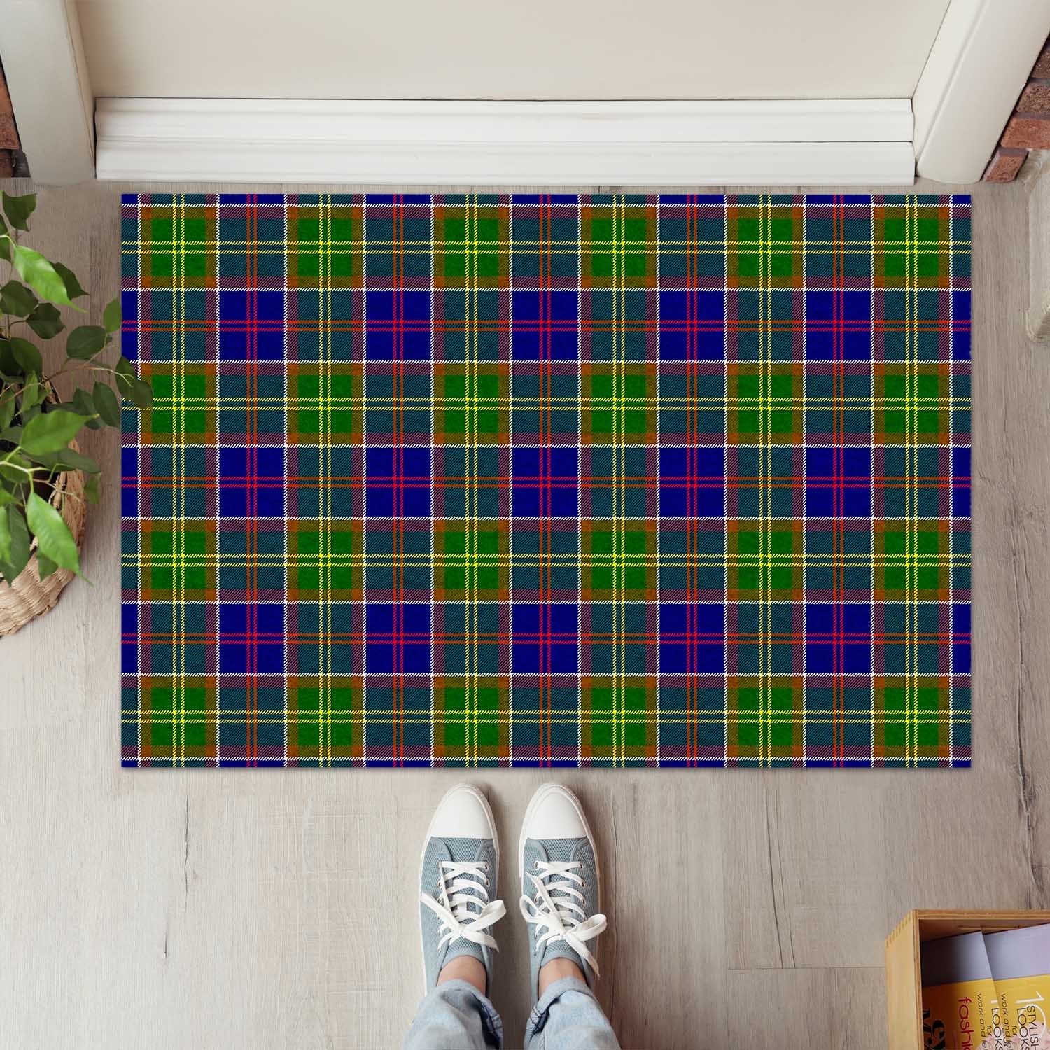 Dalrymple Tartan Rubber Doormat - Tartan Vibes Clothing