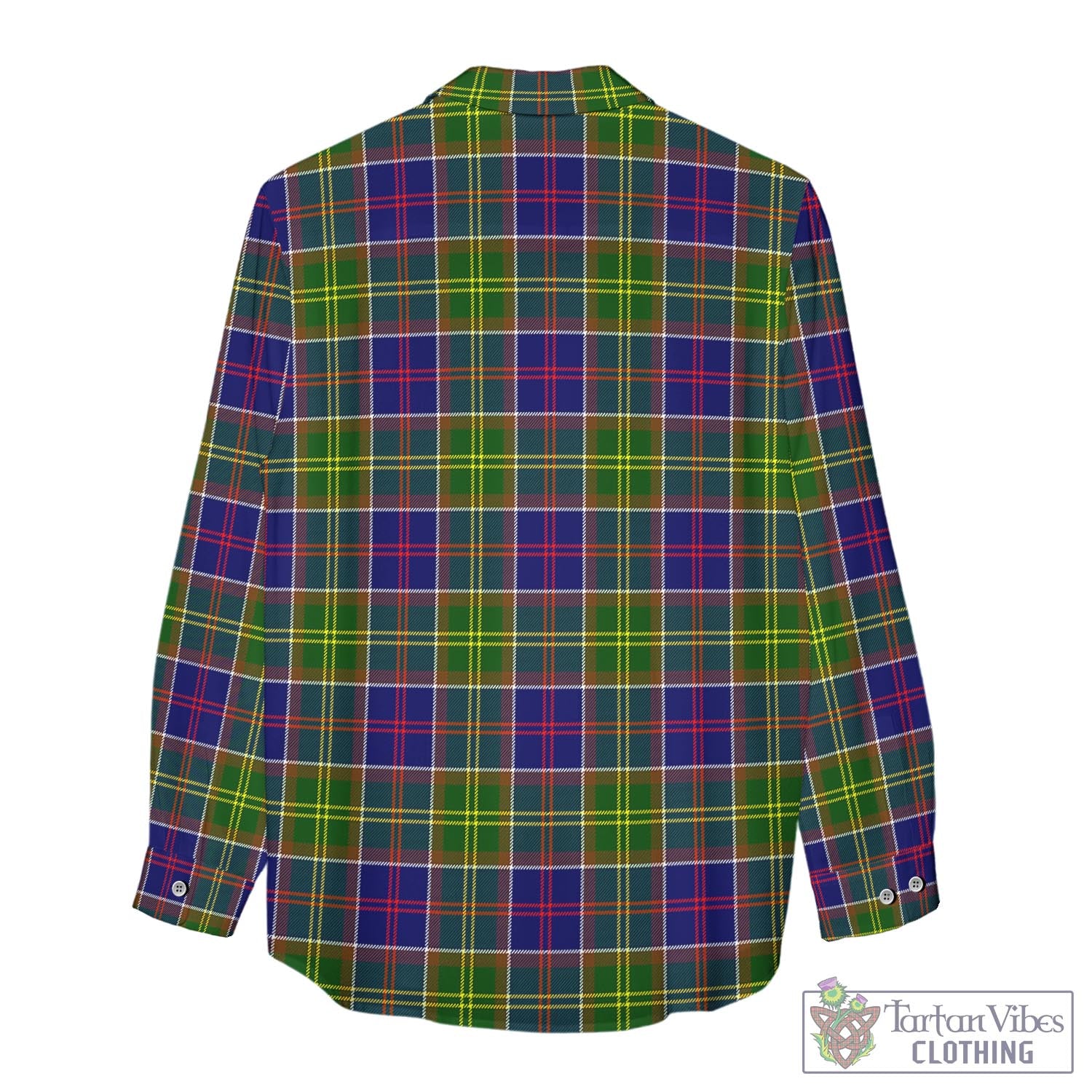 Dalrymple Tartan Women's Casual Shirt with Family Crest - Tartan Vibes Clothing