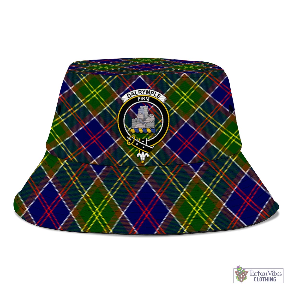 Dalrymple Tartan Crest T-shirt - I'm not yelling style