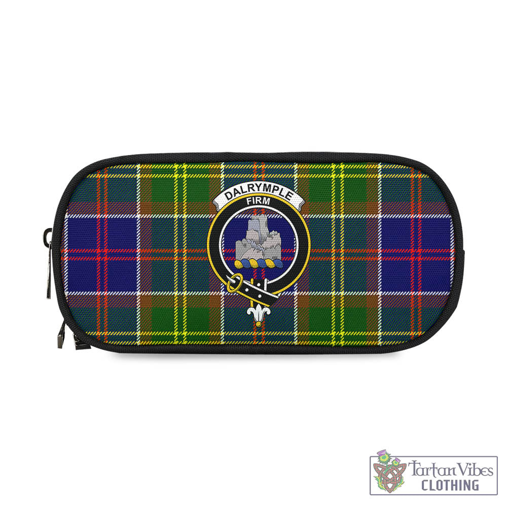 Dalrymple Tartan Pen and Pencil Case with Family Crest - Tartan Vibes Clothing