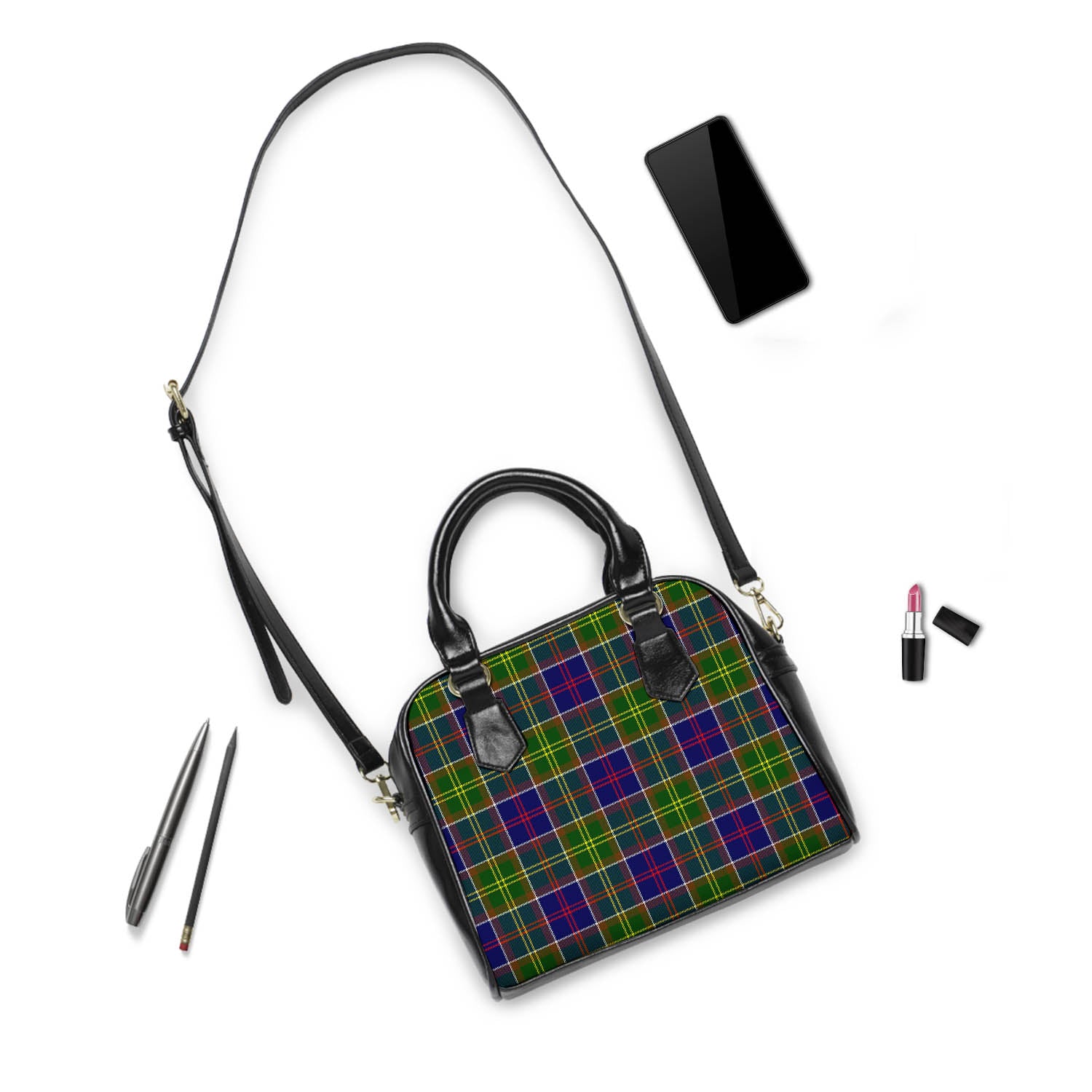 Dalrymple Tartan Shoulder Handbags - Tartan Vibes Clothing