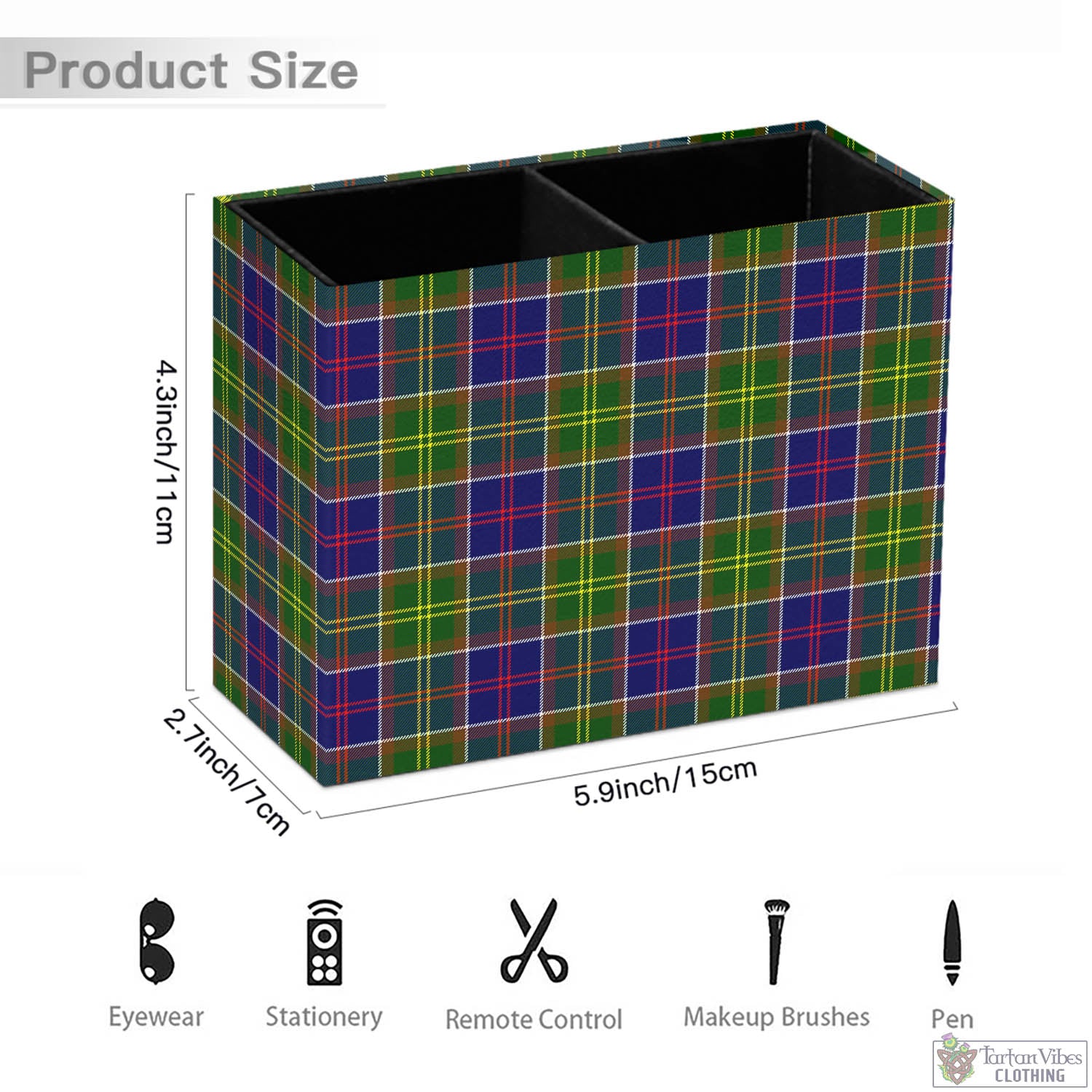 Dalrymple Tartan Pen Holder - Tartan Vibes Clothing