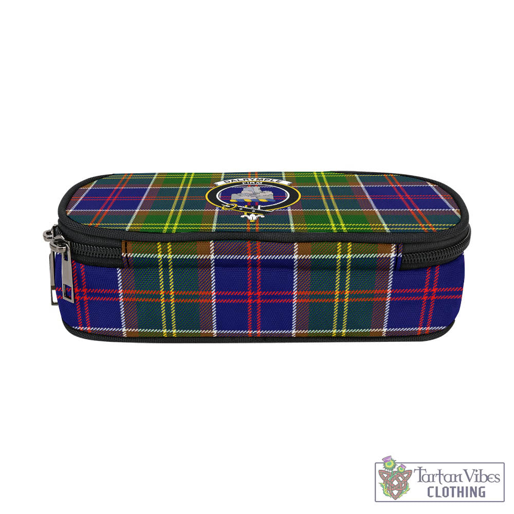 Dalrymple Tartan Pen and Pencil Case with Family Crest - Tartan Vibes Clothing