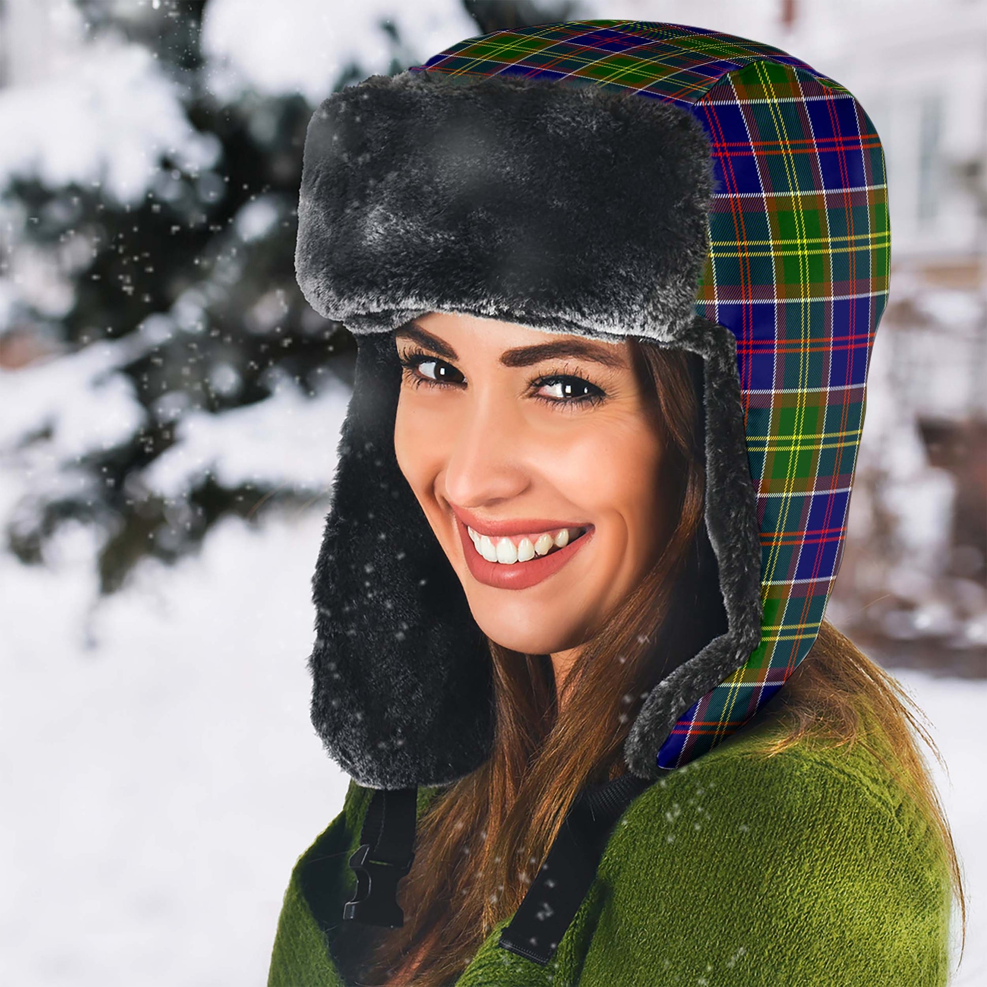Dalrymple Tartan Winter Trapper Hat - Tartan Vibes Clothing