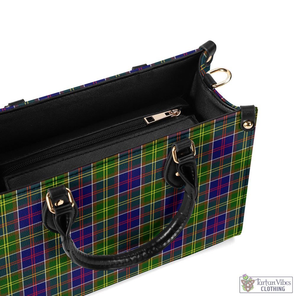 Dalrymple Tartan Luxury Leather Handbags - Tartan Vibes Clothing