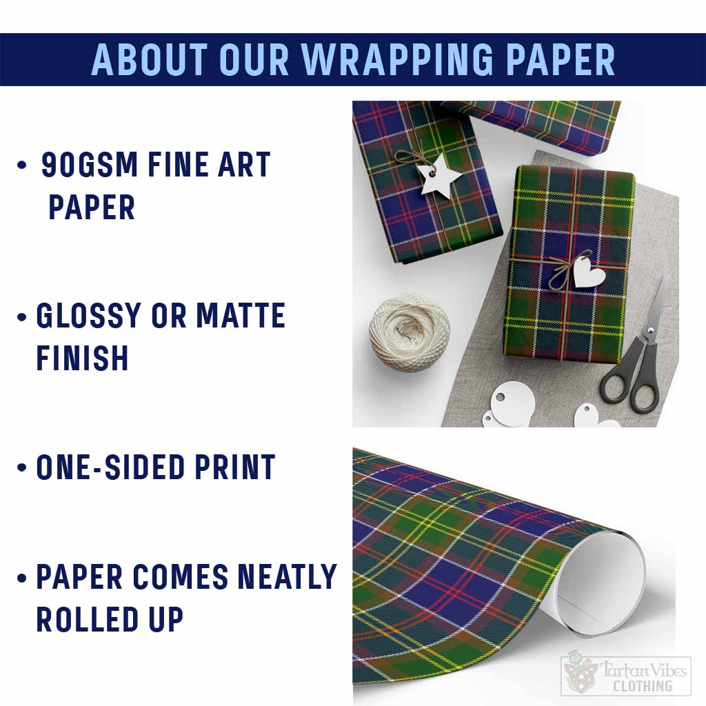 Dalrymple Classic Tartan Wrapping Paper, Classic Scottish Plaid Gift Wrap