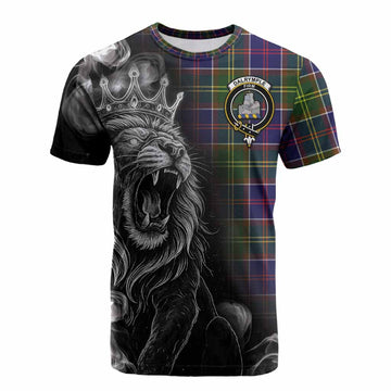 Dalrymple Tartan Cotton T-shirt Roaring Lion Heritage