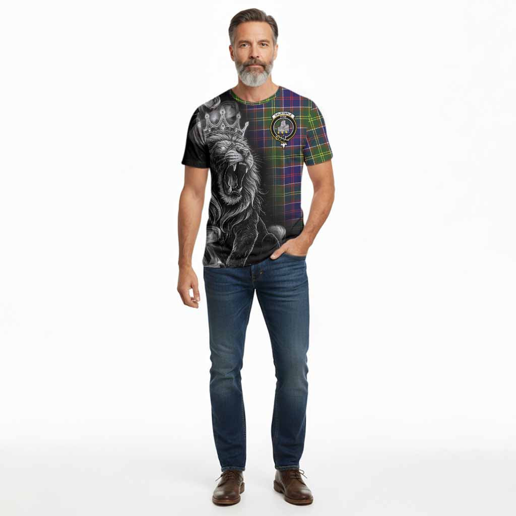 Dalrymple Tartan Cotton T-shirt Roaring Lion Heritage