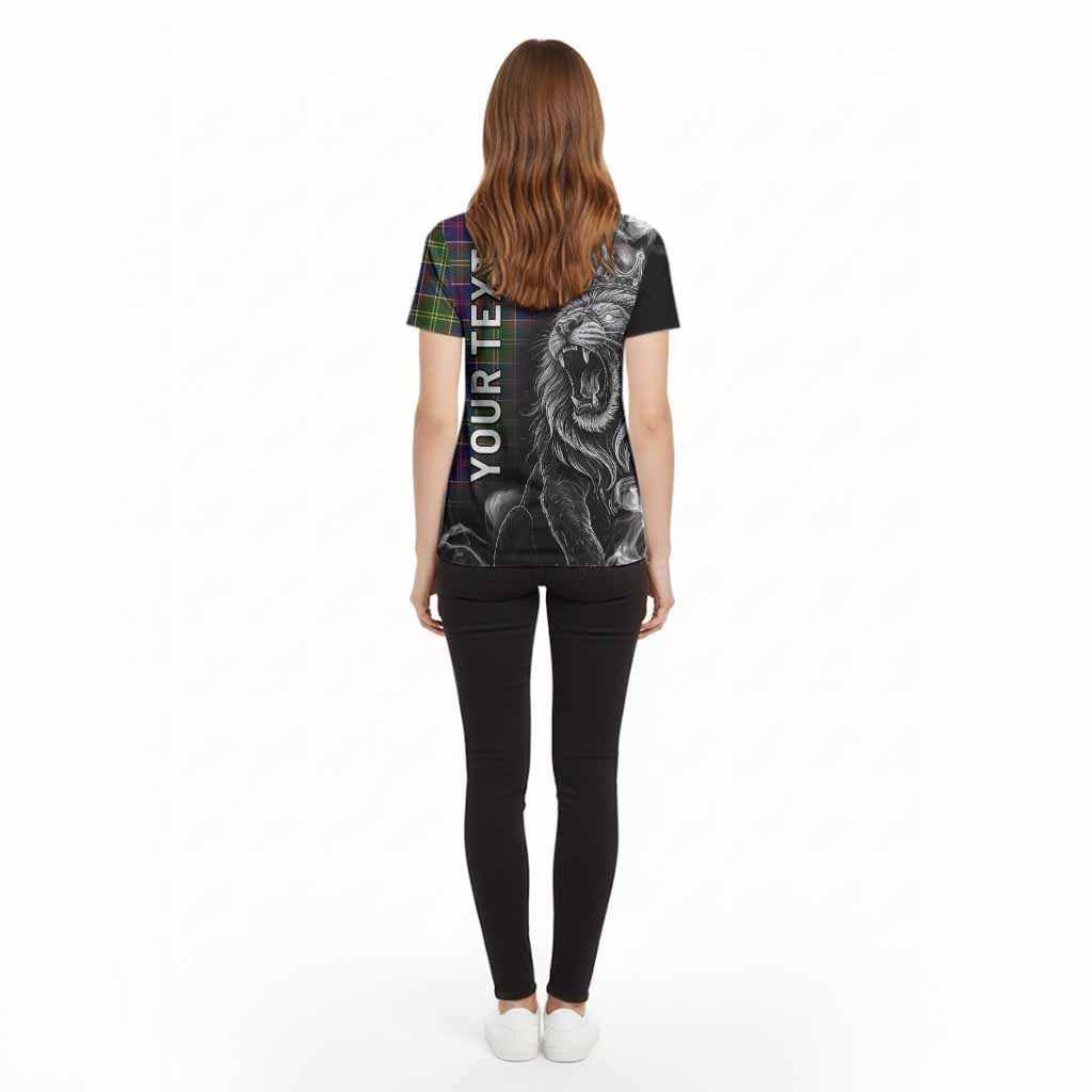 Dalrymple Tartan Cotton T-shirt Roaring Lion Heritage