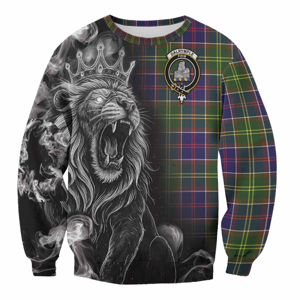 Dalrymple Tartan Sweatshirt Roaring Lion Heritage