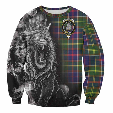 Dalrymple Tartan Sweatshirt Roaring Lion Heritage